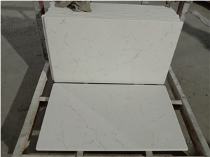 Grateful 4047 Carrara Thread Quartz Kitchen Countertops