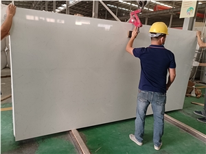 Grateful 4047 Carrara Thread Quartz Stone Tiles Walling