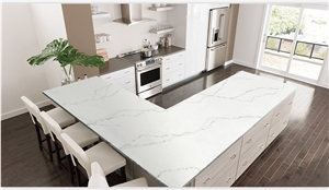 High Quality 5061 Wave Stone Quartz Kitchen Countertops