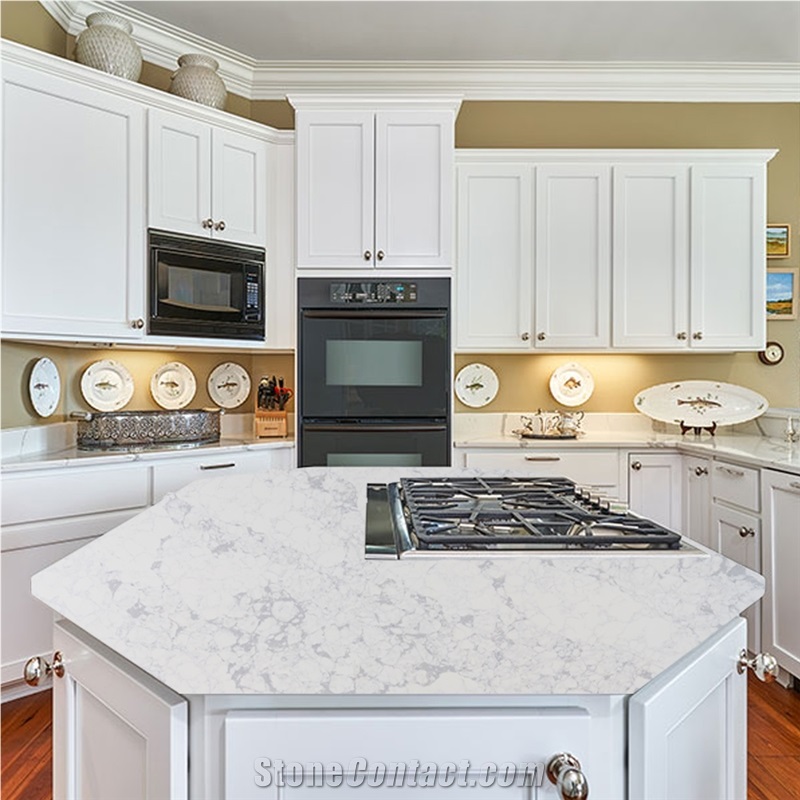 High Quality Artificial Quartz Stone Kitchen Bench Top 6025