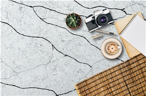 Hot Sale 5057 Unique Artificial Stone Quartz Floor Tiles