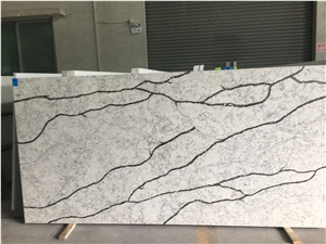 Hot Sale 5057 Unique Artificial Stone Quartz Floor Tiles