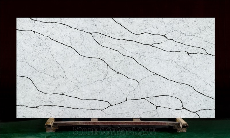 Hot Sale 5057 Unique Artificial Stone Quartz Floor Tiles