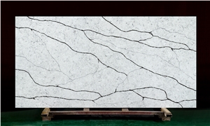Hot Sale 5057 Unique Artificial Stone Quartz Floor Tiles