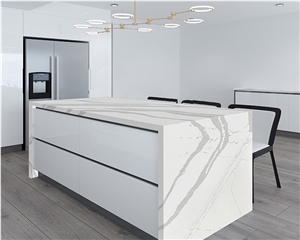 Hot Sale Artificial Quartz Kitchen Island Top 5014 Valley