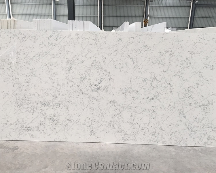 HOT SELL ODM/OEM Lvory Artificial Quartz Slabs