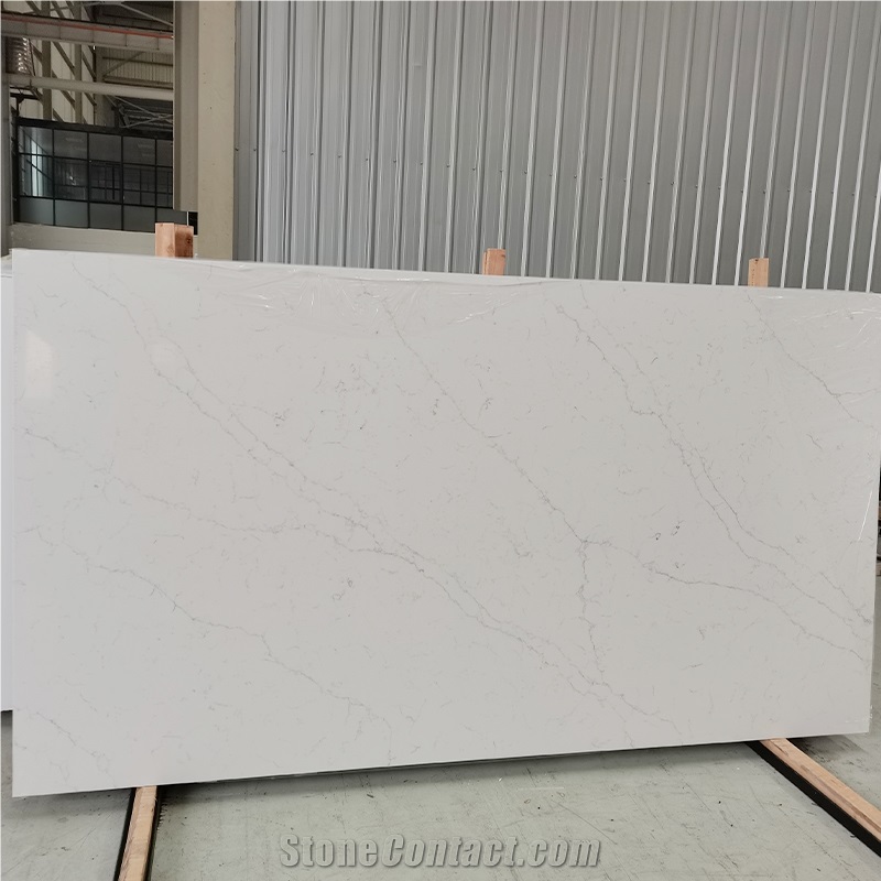 Kitchen Quartz Countertops Prices Calacatta 5015 Bench Top