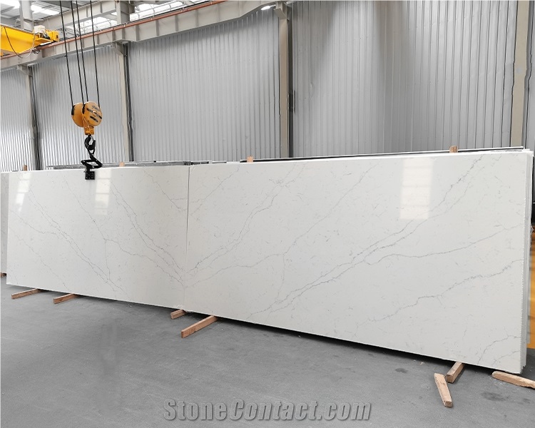 Solid Surface Countertop Island Top Calacatta Series 5015