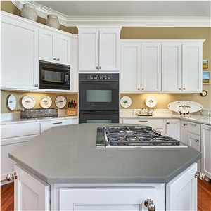 Super Jumbo Slabs 1001Sparkle White Kitchen Island Tops