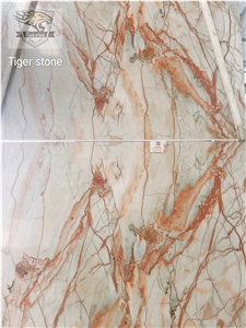 Artificial Stone Calacatta Golden Series Quartz Slabs 017 Printing