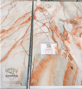 Artificial Stone Calacatta Golden Series Quartz Slabs 017 Printing
