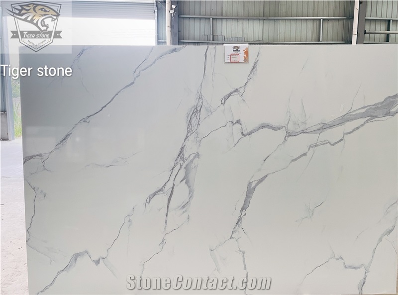 Artificial Stone Marble Look Calacatta 5323 Printing
