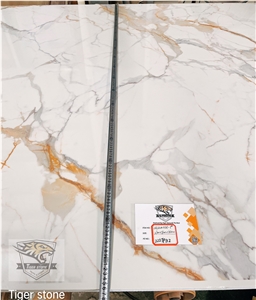 Calacatta Golden Quartz Slabs Series 1 Printing