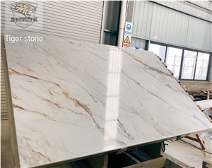 Calacatta Series 3 Printing Quartz Slabs