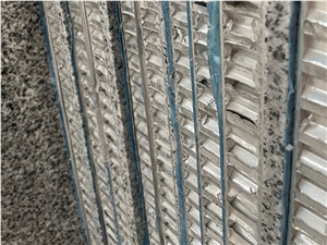 Grey Granite Honeycomb Aluminum Backed Panel