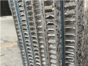 Grey Granite Honeycomb Aluminum Backed Panel
