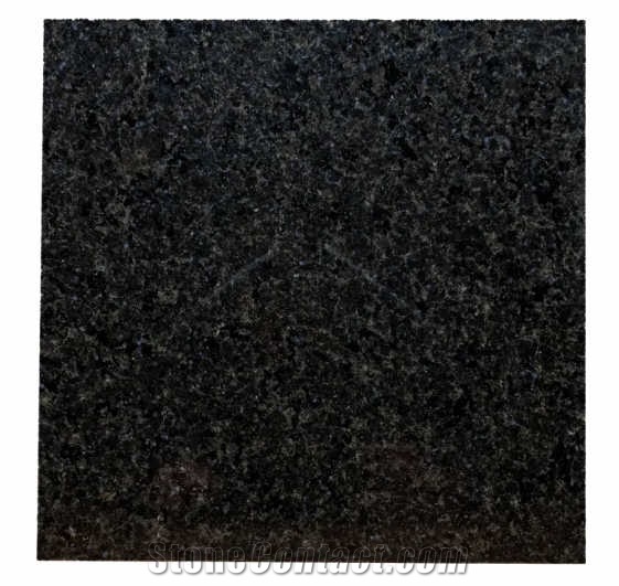 Granit Roc Black Polished -Thermalled Tiles, Slabs