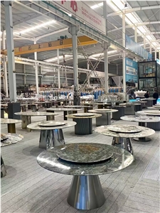 Beautiful Restaurant Table Top Dinner Round Table Top