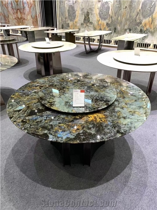 Beautiful Restaurant Table Top Dinner Round Table Top