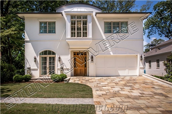 Autumn Mist Sandstone Pavers