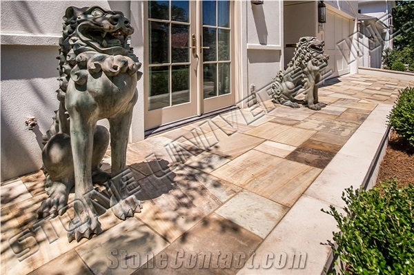 Autumn Mist Sandstone Pavers