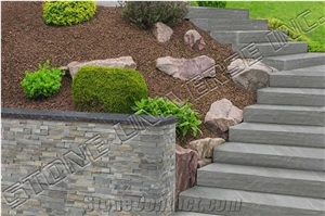 Grey Mist Sandstone Block Steps For Exterior Design