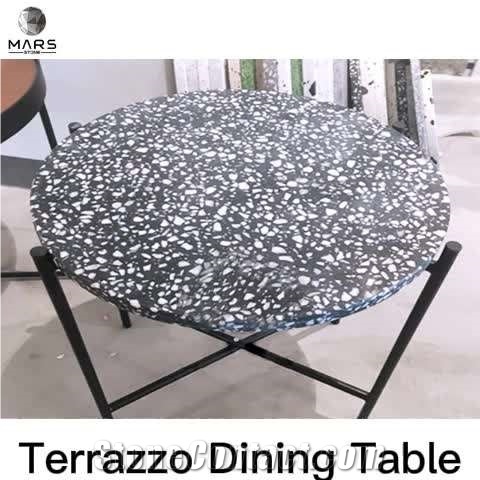 New China Factory Cement Terrazzo Table Top