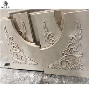 Natural Classic Royal Botticino Cream Beige Marble Borders