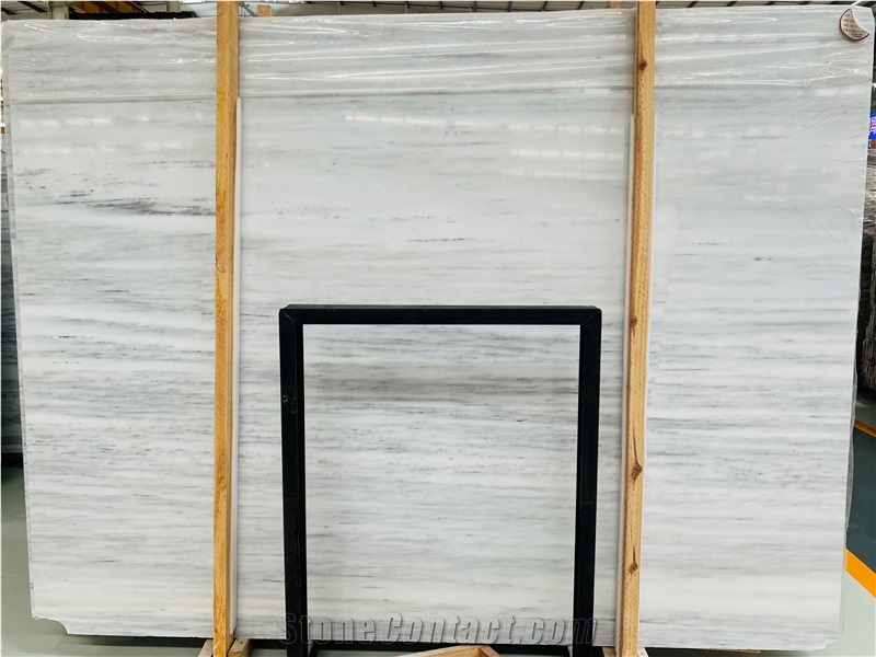 Greece Kavala White Marble Slab