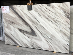 Bruno White Marble Slabs