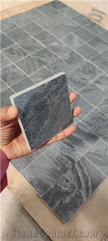 Silver Grey Matrix Slate Tiles