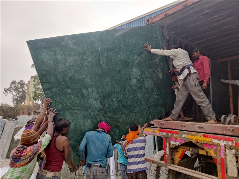 Verde Green Marble Slabs 2Cm Thick