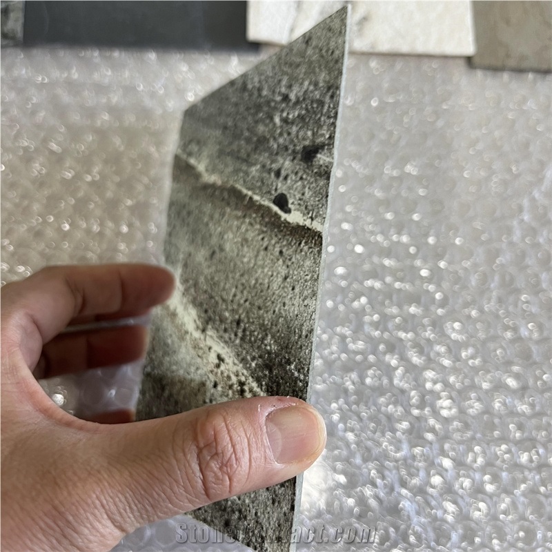 Natural Ultra Thin Stone Tiles For Home Wall Decor Panels