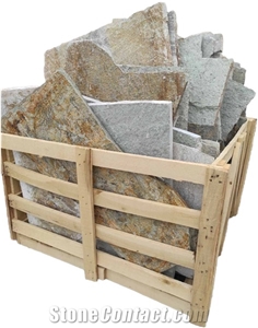 Rustic Grey Natural Stone Pattern Landscaping Stones, Pavers