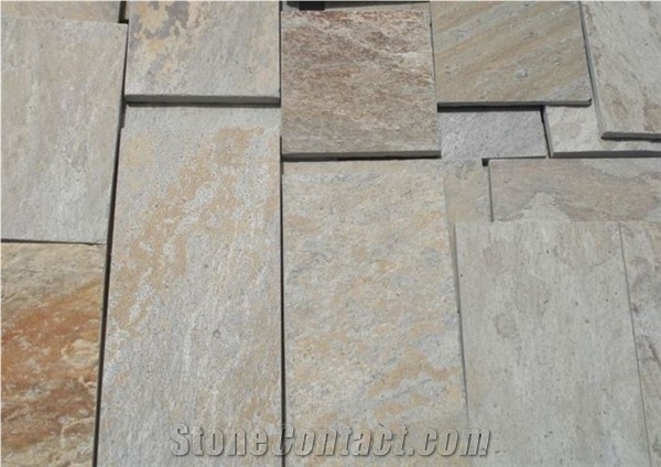 Rustic Grey Natural Stone Pattern Landscaping Stones, Pavers