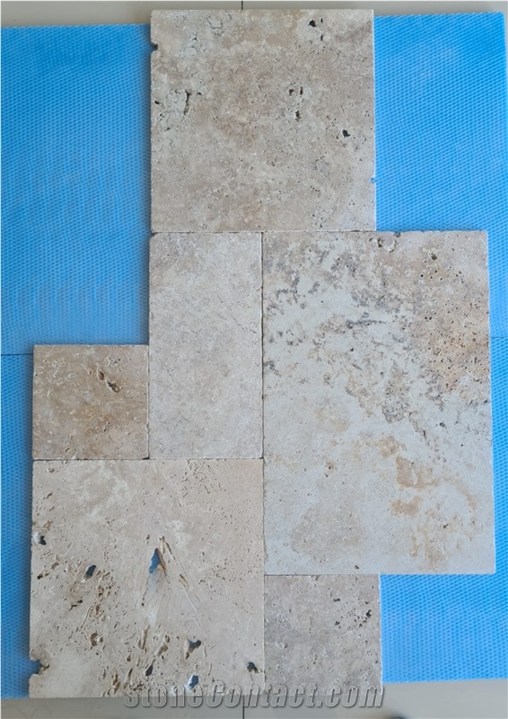 Commercial Travertine Tumbled Tiles
