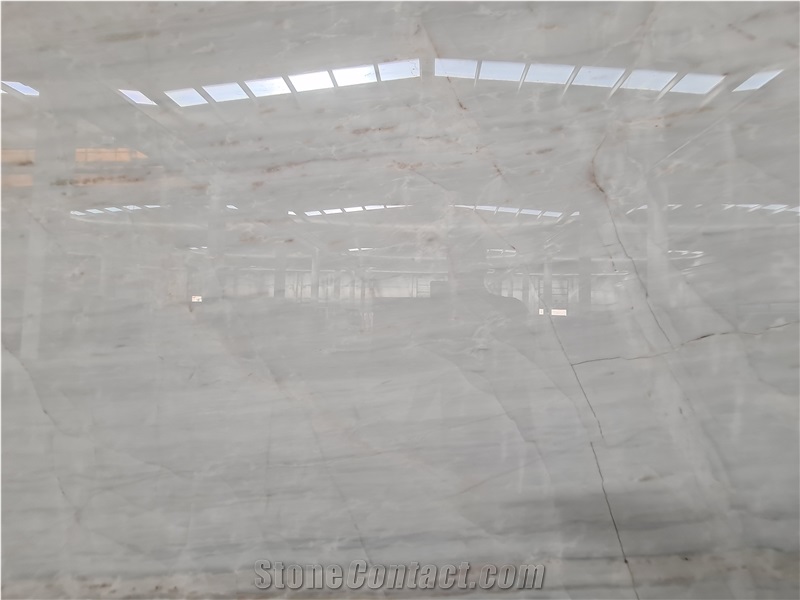 Jasmine White Marble Tiles, Marble Slabs