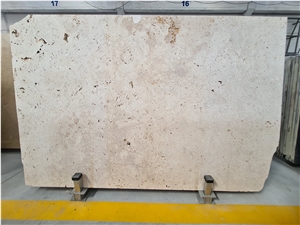 Light Crosscut Raw Travertine Slabs Light Crosscut Raw Travertine Slabs