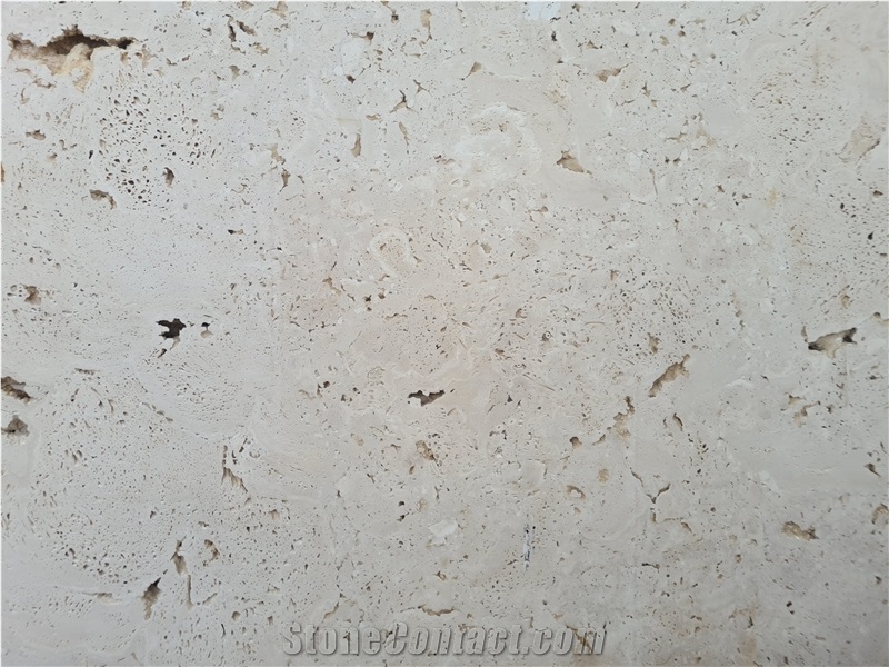 Light Crosscut Raw Travertine Slabs