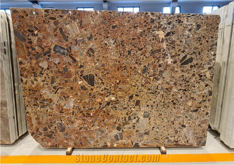 Red Ceppo Conglomerate Slabs