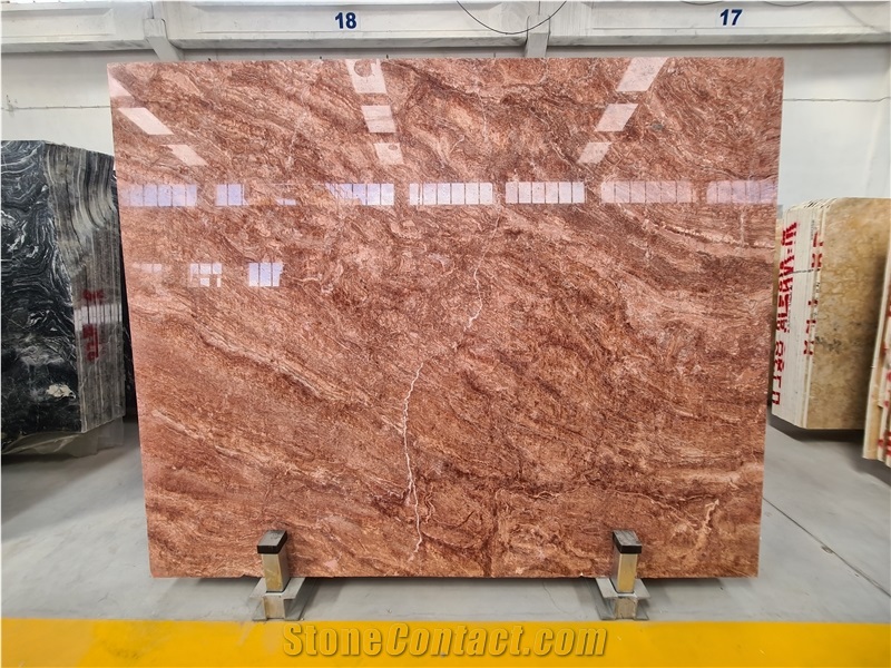 Rosa Travertine Slabs
