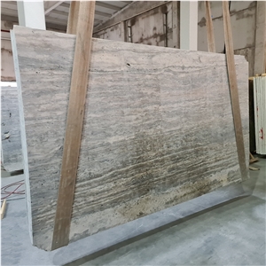 Silver Travertine Raw Veincut Slabs Silver Travertine Raw Veincut Slabs