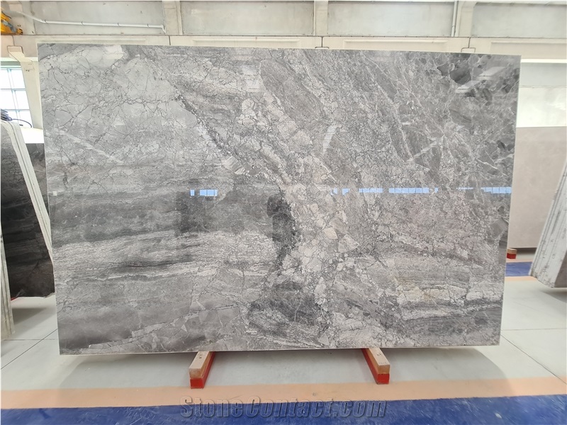 Titanium Grey Marble Slabs
