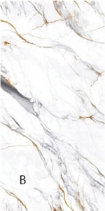 3200X1600MM Hot Selling Carve Calacatta Gold Sintered Stone