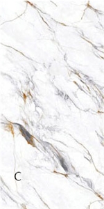 3200X1600MM Hot Selling Carve Calacatta Gold Sintered Stone