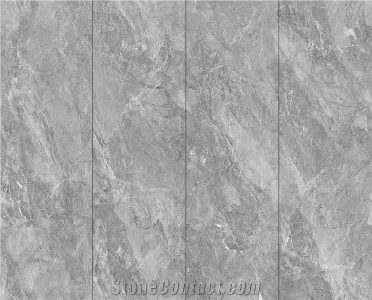 800X2600mm Belotti Grey Sintered  Slabs For Interior Design