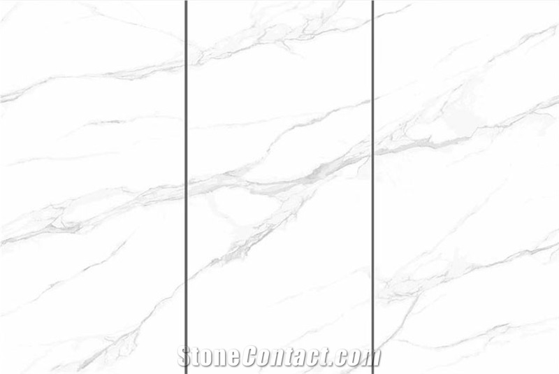 9MM Dawn White Sintered Stone Big Slab