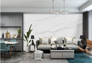 9MM Dawn White Sintered Stone Big Slab