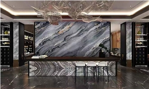 9Mm Thick Polished Sintered Stone For Walling And Flooring