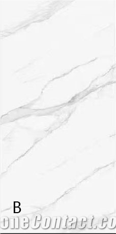 Honed 9MM Hemus White Sintered Stone Slab
